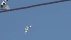 音乐短片 - В Сирии боевики засняли попытку сбить Су-24, атакующий ракетой Х-25