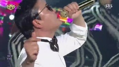 Psy - New Face & 一位受赏 - SBS 人气歌谣 现场版 17/05/21