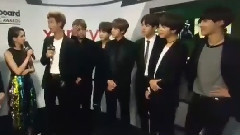 防弹少年团 - Billboard Music Awards Magenta Carpet 防弹少年团