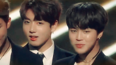 田柾国(防弹少年团),V(防弹少年团),防弹少年团 - Billboard MusicAwards最佳社交艺人 防弹少年团获奖感言Cut