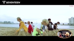 Seventeen - [2015珍爱你]交换演唱部分版(at 釜山某海边)-SEVENTEEN(세븐틴) - 아낀다(Adore U) - Part Switch Ver.