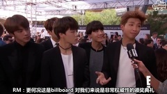 防弹少年团 - 冲击2017 Billboard Music Awards 红毯E!live