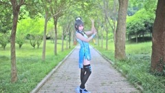 VOCALOID家族,舞蹈视频,洛天依 - 白金迪斯科(洛天依ver.旗袍)