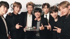 防弹少年团 - CBS Radio 金贤贞的NEWS SHOW Rap Monster连线采访cut
