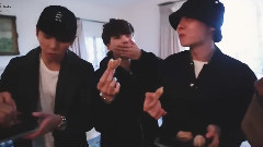 防弹少年团,田柾国(防弹少年团),JIMIN(防弹少年团),SUGA(防弹少年团),JIN(防弹少年团) - Halsey请防弹少年团吃吉拿棒