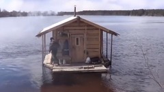 音乐短片 - Дрифт на бане в Карелии