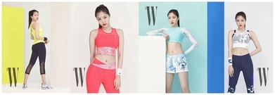 Apink,孙娜恩(Apink) - Apink's Naeun for Le Coq Sportif X W Korea Magazine June Issue