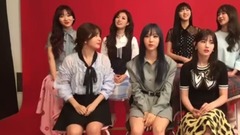 涩琪(Red Velvet),柳秀静(Lovelyz),玟星(MAMAMOO),Somi,金昭希(I.B.I) - 偶像电视剧工作团 COSMO LIVE