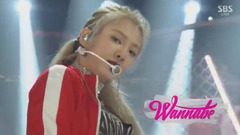 孝渊(少女时代) - Wannabe - SBS人气歌谣现场版 17/06/04