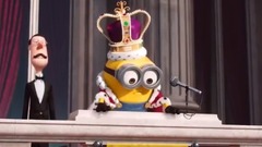 音乐短片,影视原声 - 电影<卑鄙的我>片段 成为国王的小黄人