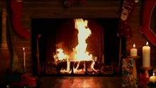She & Him - Must Be Santa (Yule Log Edition)