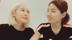 林娜荣(PRISTIN),PRISTIN,Yuha（PRISTIN） - PRISTIN 娜荣和Yuha的写生大会  中文字幕 17/06/07(pristin吧)