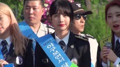 宇宙少女 - 警事宣传B 蚕室棒球场外场站游击路演