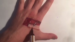 音乐短片 - 3D Trick Art Horror Drawing-One Piece Hand