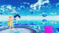 VOCALOID家族 - 積乱雲グラフィティ【亚北音流泳装版】【镜头测试&N渲染测试】