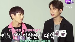 PENTAGON - THE STAR 搭档采访YUTO&KINO