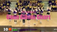 T-ara,黄致列,Seventeen,iKON,NCT 127 - 韩国G榜专辑销量排行榜Top10