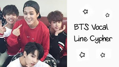 田柾国(防弹少年团),V(防弹少年团) - BTS Vocal Line Cypher 防弹少年团Vocal系组rap魂