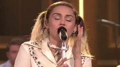 Miley Cyrus - Malibu(Live on The Tonight Show)
