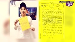 赖冠霖(WANNA ONE),柳善皓 - 赖冠霖 柳善皓公开亲笔信感谢国民制作人