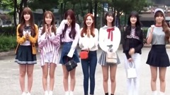 LABOUM,OH MY GIRL,DIA - 音乐银行上班 饭拍版