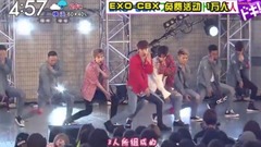 EXO,Chen(EXO),边伯贤(EXO),XIUMIN(EXO),EXO-CBX - 日本晨间新闻 EXO-CBX SHOWCASE采访报道