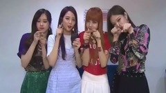 BLACKPINK - 一位 SBS人气歌谣 后台花絮 17/07/03