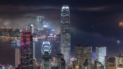 风景,音乐短片,乐动城市 - 4K UHD 全球最美夜景 - 維港琉璃雲夜景 The best night scene in the World