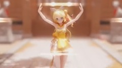 动漫专属 - 【光污染MMD】Tokio·Funka~游女暴動~TDA长发巫女服Rin