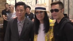 草蜢 - 蔡一智蔡一杰外甥新店開張 草蜢三子齊聚擔任剪綵嘉賓