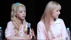 宇宙少女,孟美岐 - 恩熙,美岐,luda(WJSN) - 互动环节 首尔 Ilchi艺术厅签售会