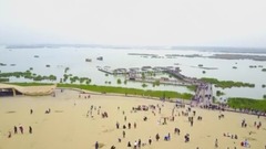 音乐短片 - 航拍银川美丽沙湖