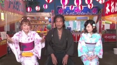 AKB48,岛崎遥香 - 島崎遥香&鈴木奈々,夏祭りのわたあめ屋台でバイト中の"侍"役所広司と遭遇 新TV-CM"サマージャンボ宝くじ"侍・夏祭り"篇"