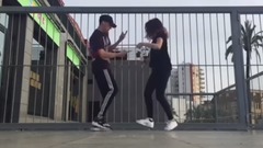舞蹈视频 - BEST SHUFFLE DANCE OF YOUTUBE ! COUPLE HD Cutting Shapes