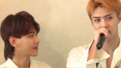 EXO,EXO-M,EXO-K - THE WAR 记者发布会 新闻频1则