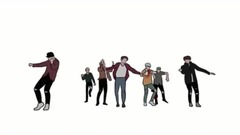 太妍(少女时代),韩国群星,防弹少年团,BLACKPINK,NCT 127 - KPOP团体 & solo舞蹈动画版
