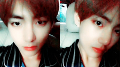 V(防弹少年团),防弹少年团 - 金泰亨推特更新:睡衣swag 17/07/20