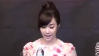 少女时代,Tiffany(少女时代) - FAME production report conference Interview edi