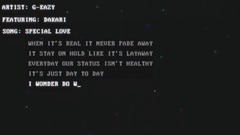 G-Eazy - Special Love