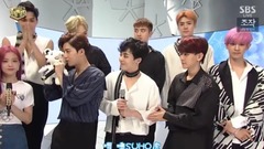 EXO,朴灿烈(EXO),吴世勋(EXO),SUHO(EXO),KAI(EXO) - SBS人气歌谣 EXO回归舞台Cut