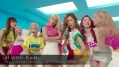 MAMAMOO,GFriend,CLC,PRISTIN,脸红的思春期 - TOP 50 K-POP女团前6个月MV在Youtube观看量排行