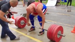 音乐短片 - Ахренеть Деду 65 лет (сам весит 94 кг) становая тяга