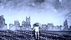 音乐短片 - 沙画 走在乡间的小路上