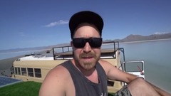 音乐短片 - FLOODED BONNEVILLE SALT FLATS + DRONE ) VLOG 218