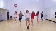 Apink - Five 练习室镜面板