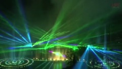 风景,音乐短片 - 激光表演与专业水喷泉总的来说都是令人印象深刻的