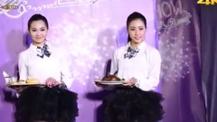 亚洲群星,音乐短片 - 美女黑丝糕点秀4