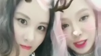 少女时代,徐玄(少女时代),孝渊(少女时代) - 孝渊&徐玄后台可爱自拍