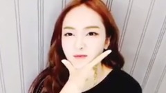 Jessica - 郑秀妍Jessica VAPP直播 [Jessica_On_Cloud_Nine][台湾演唱会前休息室内直播]