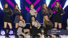 gugudan - GUGUDAN - A Girl Like Me - SBS The Show 现场版 17/08/01